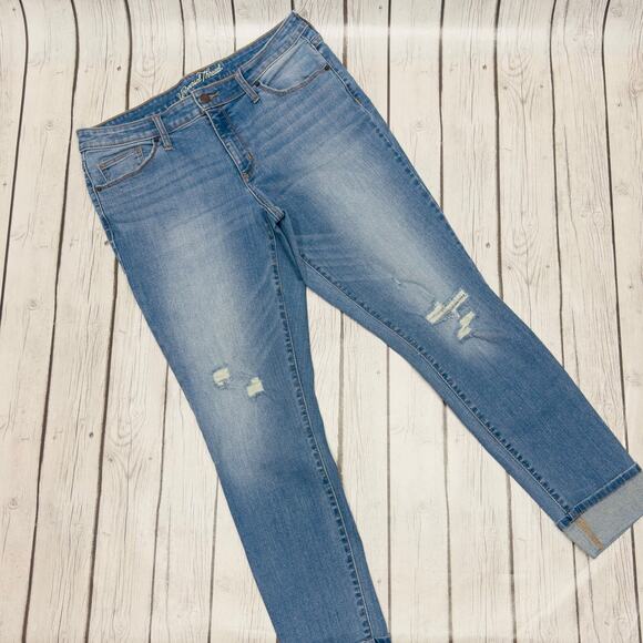 Universal Thread Mid Rise Skinny Jeans Size 12 Regular - Picture 1 of 5